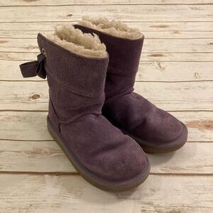 Koolaburra by UGG Mini Bailey Bow ll Short Boots Purple Toddler 12